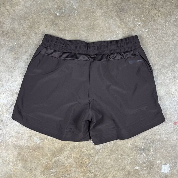 NWT Adidas AEROREADY Stadium Shorts Women’s Size‎ Small Brown - Picture 2 of 9